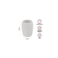 Фото товара - Стакан WHITESTONE белый PERFECTO LINEA 35-105033