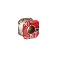 Фото товара - Уплотнитель гаражный D черный 21х15мм 50м STARFIX SF1016-00