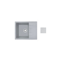 Фото товара - Мойка кухонная из искусственного камня PLATINUM серый 570х465 mm AV Engineering AV765495PGRA