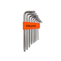 Фото товара - Набор ключей TORX 9шт T9-T50 CrV Sturm! 1045-04-9x9-TL