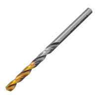 Фото товара - Сверло спиральное по металлу 4,5x80мм Р6М5 Golden Tip Denzel 718231