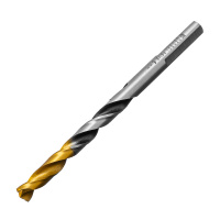 Фото товара - Сверло спиральное по металлу 6x93мм Р6М5 Golden Tip многогранная заточка Denzel 718278