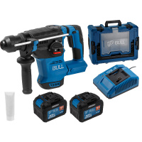 Фото товара - Аккум. перфоратор CBH 1826 Xcase XLTpro БЕСЩЕТ. 18В 2.6Дж 26мм 2x6А*ч з/у BULL 1333736