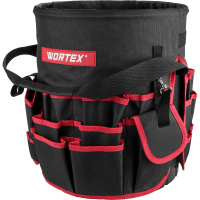 Фото товара - Сумка для инструмента WB 3037 оксфорд 370x300х300мм вес до 25кг WORTEX 1323694