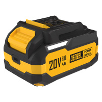 Фото товара - Батарея аккумуляторная BH-20-6.0 Li-Ion USB 20В 6,0Ач Denzel 28446