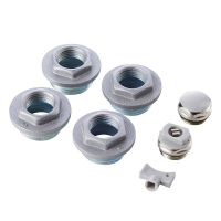 Фото товара - Набор присоединительный 1/2'' silver Royal Thermo RT02.1-2