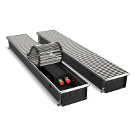 Фото товара - Конвектор внутрипольный ATRIUM-110/200/1600-DG-U-NA Royal Thermo RT-A-110/200/1600-DG-U-NA