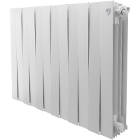 Фото товара - Радиатор PianoForte 500 Bianco Traffico - 12 секц. Royal Thermo RTPN50012