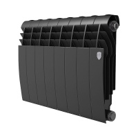 Фото товара - Радиатор BiLiner 350 /Noir Sable - 10 секц. Royal Thermo RTBNS35010
