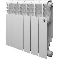 Фото товара - Радиатор биметалл Revolution Bimetall 350 – 6 секц. Royal Thermo RTRB35006