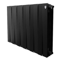Фото товара - Радиатор PianoForte 500 Noir Sable - 12 секц. Royal Thermo RTPNNS50012