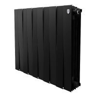 Фото товара - Радиатор PianoForte 500 Noir Sable - 10 секц. Royal Thermo RTPNNS50010