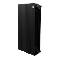Фото товара - Радиатор PianoForte 500 Noir Sable - 4 секц. Royal Thermo RTPNNS50004