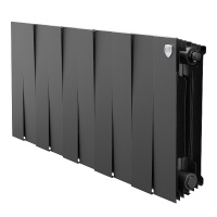 Фото товара - Радиатор PianoForte 300 /Noir Sable - 10 секц. Royal Thermo RTPNS30010