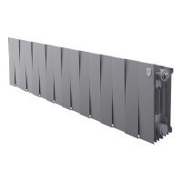 Фото товара - Радиатор PianoForte 200 /Silver Satin - 16 секц. Royal Thermo RTPSS20016