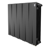 Фото товара - Радиатор PianoForte 500 Noir Sable VDR80 - 10 секц. Royal Thermo RTPNNSVDR8050010