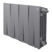 Фото товара - Радиатор PianoForte 300 Silver Satin VDR80 - 8 секц. Royal Thermo RTPSSVDR8030008
