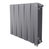 Фото товара - Радиатор PianoForte 500 Silver Satin VDR80 - 12 секц. Royal Thermo RTPNSSVDR8050012
