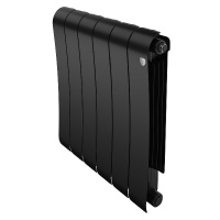 Фото товара - Радиатор биметаллический Infinity 500 Noir Sable - 6 секц. Royal Thermo RTINNS5006