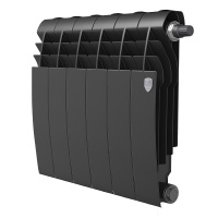 Фото товара - Радиатор BiLiner 350 Noir Sable VR80 - 6 секц. Royal Thermo RTBNSVR8035006