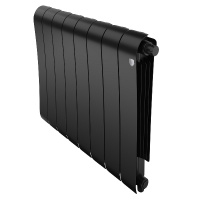 Фото товара - Радиатор биметаллический Infinity 500 Noir Sable VR80 - 8 секц. Royal Thermo RTINNSVR805008