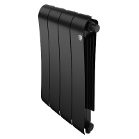 Фото товара - Радиатор биметаллический Infinity 500 Noir Sable VR80 - 4 секц. Royal Thermo RTINNSVR805004