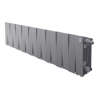 Фото товара - Радиатор PianoForte 200 Silver Satin VDR80 - 18 секц. Royal Thermo RTPSSVDR8020018