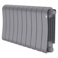 Фото товара - Радиатор биметаллический Infinity 300 Silver Satin VR80 - 10 секц. Royal Thermo RTISSVR8030010