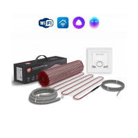 Фото товара - Мат нагреват. Flat Mat RTFM 2-150-12 терморегулятор RTI-16 Royal Thermo RTFM 2-150-12 с RTI-16
