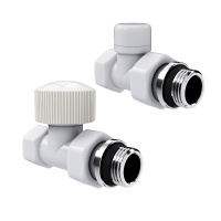 Фото товара - Набор термостатический прямой Design 1/2 М30х1,5 (Белый) Royal Thermo RATVDP11212WH