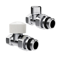 Фото товара - Набор термостатический прямой Design 1/2 М30х1,5 (Хром) Royal Thermo RATVDP11212CH