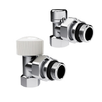 Фото товара - Набор термостатический угловой Design 1/2 М30х1,5 (Хром) Royal Thermo RATVDU11212CH