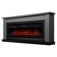 Фото товара - Камин Infinity EFP/P-1600ULS Canto Long графит черный Electrolux set EFP/P-1600ULS/ Canto Long GB