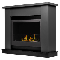 Фото товара - Каминокомплект: Биокамин BFP/P-2520 портал Canto 25 графит Firelight set BFP/P-2520 + Canto 25 G