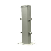 Фото товара - Стойка для зарядной станции 2К3F RAL 7024 глянец НЗС 2К3F ЭЗС