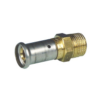 Фото товара - Муфта НР латунь пресс 16x3/4 HENCO 17P-1605