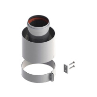 Фото товара - Адаптер вертикальный диам.60/100 (A) ROYAL THERMO Royal Thermo RTF03.007