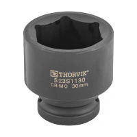 Фото товара - Головка торцевая ударная 1/2 30мм THORVIK S23S1130