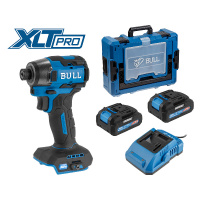 Фото товара - Аккум. ударный гайковерт/винтоверт CID 2218 Xcase XLTpro SET БЕСЩЕТ. 18В 220Н*м 2х4А*ч BULL 1329954