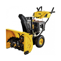 Фото товара - Бензиновая снегоуборочная машина SB 1100 E 11л.с Loncin с электростартером фара обогрев Denzel 97604