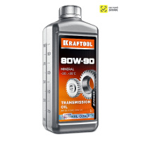 Фото товара - Минеральное трансмиссионное масло 1л SAE 80W-90 KRAFTOOL 41530-1