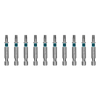 Фото товара - Бита Torx 25х50мм сталь S2 шестигр. 10шт Gross 114071
