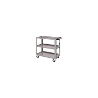 Фото товара - Тележка открытая 3 полки Classic серая FERRUM 02.230L-9007