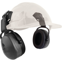 Фото товара - Противошумные наушники с разъемом на каску Clamor Light 28дБ серый Jeta Safety JEM-421C