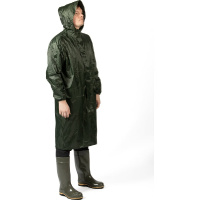 Фото товара - Плащ-дождевик из ПВХ хаки L/50-52 Jeta Safety JRC-101g-L