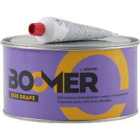 Фото товара - Полиэфирная шпатлевка с микростекловолокном Grape 1.0+0.02кг BOOMER 1030/1