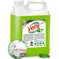 Фото товара - Средство для мытья посуды velly premium лайм и мята 5кг Grass 125425