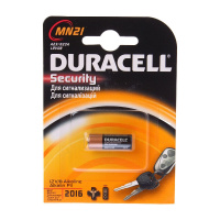 Фото товара - Элемент питания A23: MN21-BC1 ALKALINE SECURITY автобрелки 12V DURACELL D-MN21бл