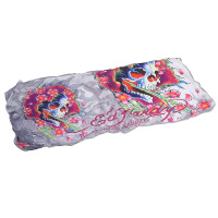 Фото товара - Шторка солнцезащитная BEAUTIFUL GHOST на лобовое стекло полиэстер 145х66см ED HARDY EH-00738