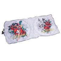 Фото товара - Шторка солнцезащитная PIN UP DEVIL на лобовое стекло полиэстер 145х66см ED HARDY EH-00638
